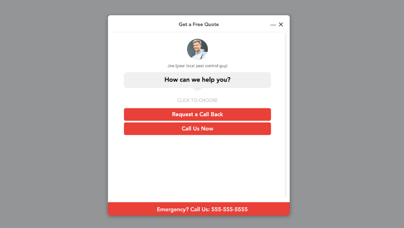 call form