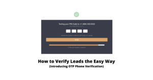 How to verify leads