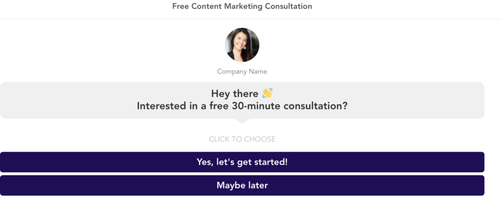 consultation lead form