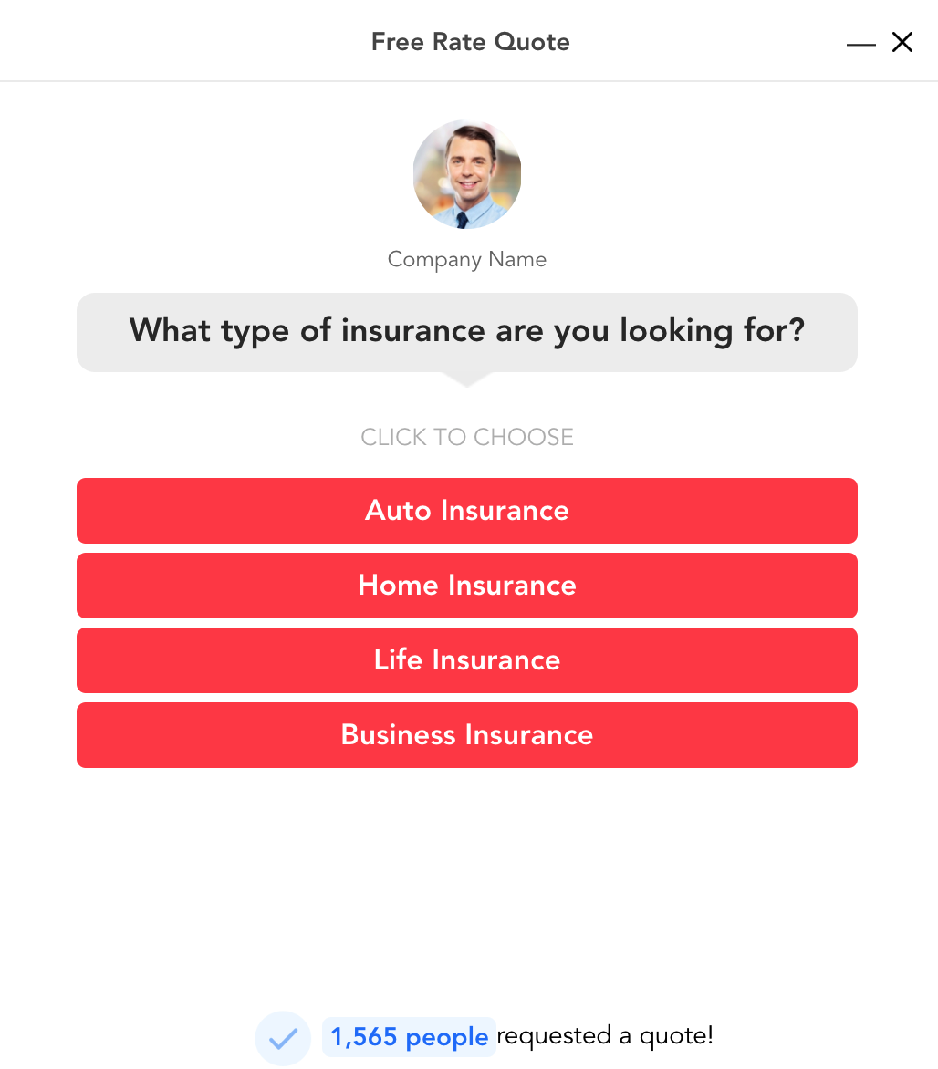 personal chat style insurance 