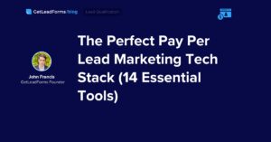 pay per lead marketing tech stack