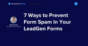 prevent form spam