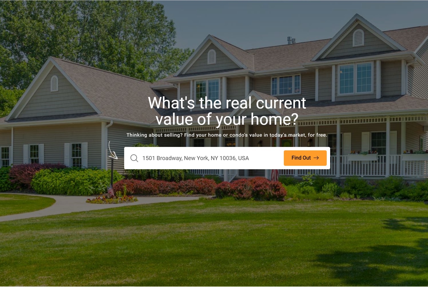 Bonaventure Realty’s home valuation widget